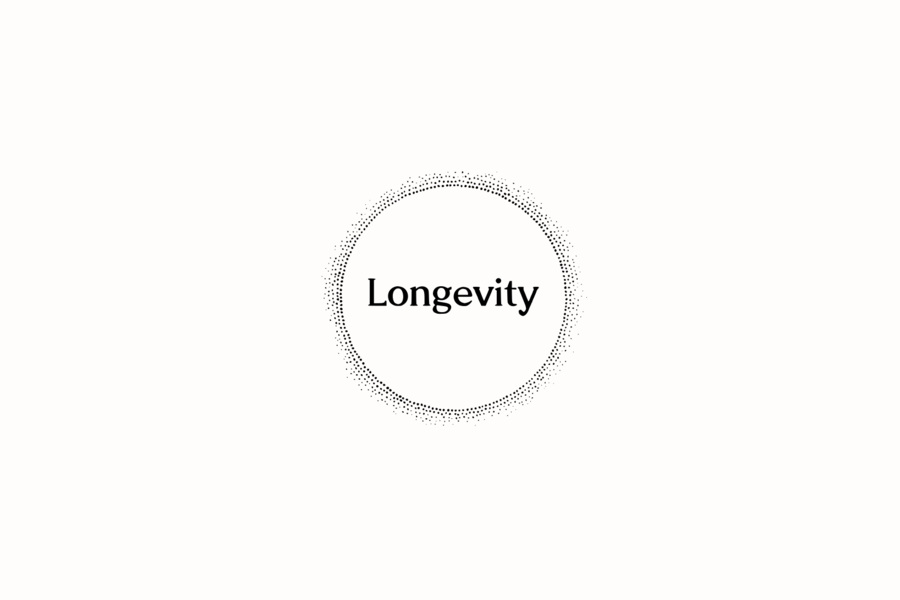 Official Longevity logo in solid black