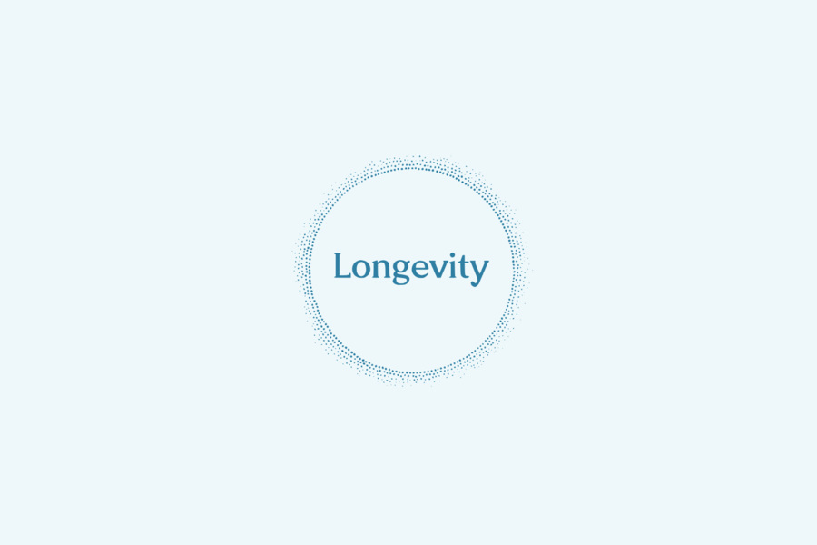 Official Longevity logo in App Blue